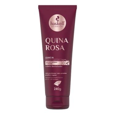 Imagem de Leave-in Quina Rosa Brilho Intenso e Maciez Haskell 240g