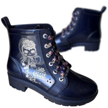 Imagem de Bota Grendene Kids LOL OMG Trendy Dolls 22715 Coturno Infantil de Meni