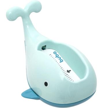 Imagem de Termômetro de Banheira Bebê Baleia Azul Livre de Mercúrio Buba