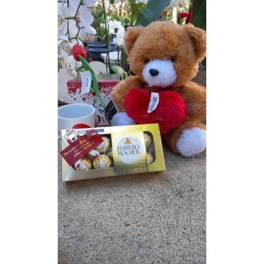 Imagem de kit presente abraço de urso - clara flores