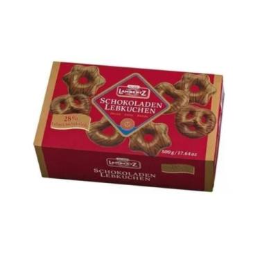 Imagem de Pão de Mel Schokoladen Lebkuchen Lambertz Caixa 500g - Members Mark