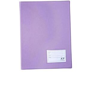 Imagem de Pasta Catálogo Lilas Pastel Acp Com 20 Plásticos