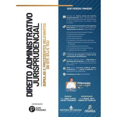 Imagem de Direito Administrativo Jurisprudencial (2024) - Súmulas e Precedentes 
