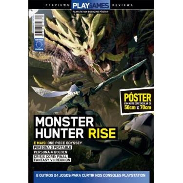 Imagem de Pôsterzine PLAYGames 1 - Monster Hunter Rise - Editora Europa