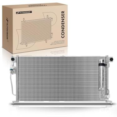 Imagem de A-Premium Condensador A/C de ar condicionado compatível com Mitsubishi Lancer 2004 2005 2006 2.0L 2.4L, número de substituição MN151100