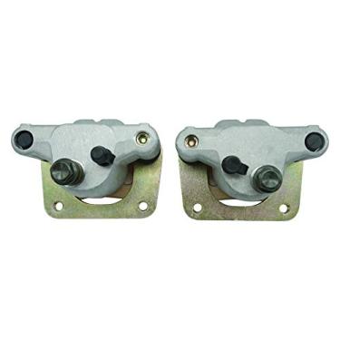 Imagem de Conjunto de pinça de freio traseira esquerda direita para Polaris UTV Ranger 400 2010-2013 Ranger 500 2011-2013 Ranger 800 tamanho médio 2013 com pastilhas 1911614 1911615