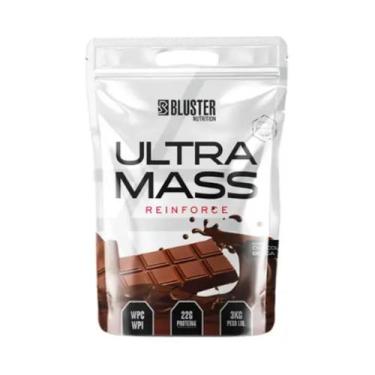 Imagem de Hipercalórico Ultra Mass Reinforce 3kg - Bluster Nutrition, Chocolate