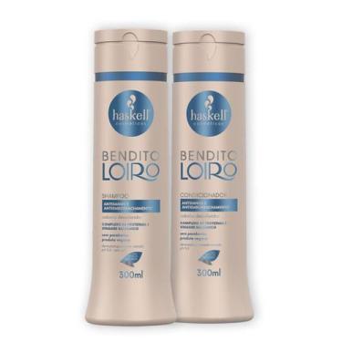 Imagem de Kit Haskell Bendito Loiro Shampoo E Condicionador 300ml