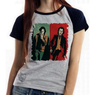 Imagem de Baby look blusa feminina ou Camiseta unissex Coringa novo - Empório Du