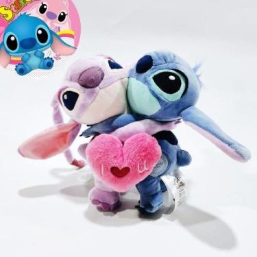 Imagem de Pelúcia Casal Lilo Stitch  23Cm - DISNEY