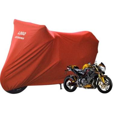 Imagem de Capa Para Moto Benelli Cafe Racer Sob Medidas Alta Proteção - Mz, Verm