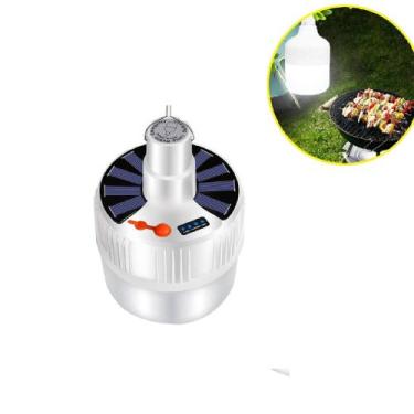 Imagem de Lâmpada Solar Emergência 25000H Recarregável Bulbo Portátil Economia L