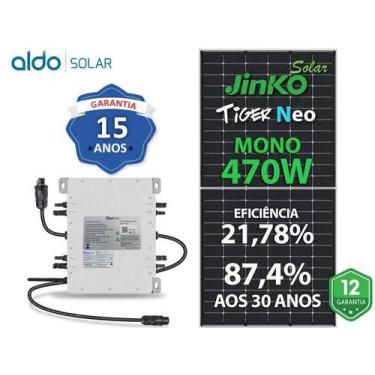 Imagem de Gerador De Energia Solar Deye Micro Inversor Ondulada Romagnole Deye M