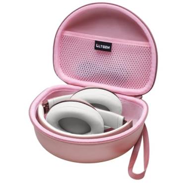 Imagem de Capa de fone de ouvido compatível com Beats Studio Pro/Solo 4 / Studio 3 / Solo 3 / Picun B8 / BERIBES/JLab JBuds Lux ANC Fones de ouvido sem fio Bluetooth com cancelamento de ruído, ouro rosa (apenas