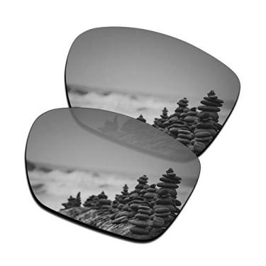 Imagem de SmartVLT Lentes de substituição polarizadas revestidas de titânio prata AR para óculos de sol Oakley TwoFace XL OO9350