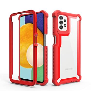 Imagem de Asuwish Capa de telefone para Samsung Galaxy A22 4G 6,4 polegadas capa à prova de choque proteção de corpo inteiro resistente híbrido camada dupla acessórios para celular Gaxaly M32 M22 F22 Galaxies A