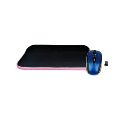 Imagem de Kit Capa para Notebook 15.6, 16 e 17 Polegadas e Mouse Sem fio (ROSA)