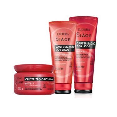 Imagem de Eudora Kit Siàge Cauterização dos Lisos: Shampoo 250ml + Condicionador