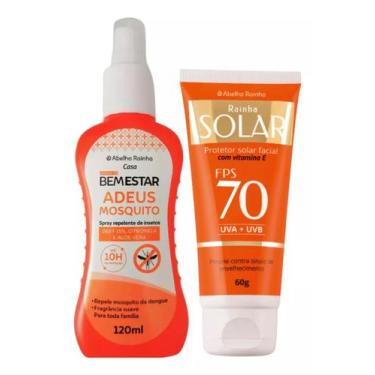 Imagem de Spray Repelente contra Mosquitos Bem Estar + Protetor Solar Facial 70 