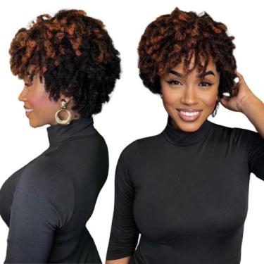 Imagem de Peruca Cacheada Afro Black Dread Orgânica Super Moderno - bbless