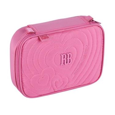 Imagem de Estojo Box Escolar Rebecca Bonbon Juvenil Feminina 100 Pens, Rosa