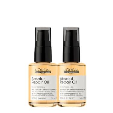 Imagem de L'Oréal Professionnel Serie Expert Absolut Repair Gold Quinoa 10in1 - Óleo Reparador 30ml (2 unidades)