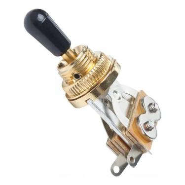 Imagem de Chave para guitarra lp 3 posições - dourada/preta 1292 - RONSANI
