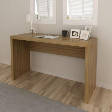 Imagem de Mesa de Estudo 127x74cm Office ME4135 Amêndoa - Tecno Mobili