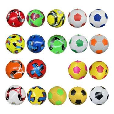 Imagem de 5 Bola De Futebol N5 Campo Material Sintético  - Central do atacado