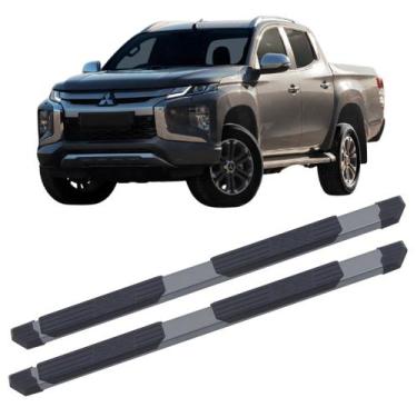 Imagem de Estribo New Triton 2022 a 2024 Tubular Extreme Cinza - C&K