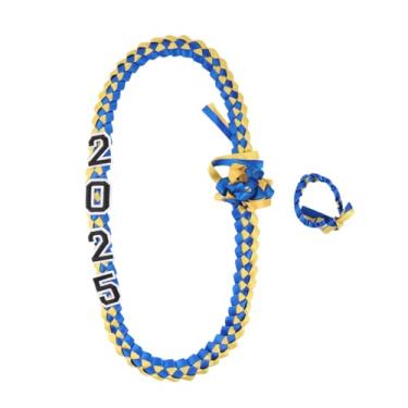 Imagem de hhdatc Colar de formatura Leis 2025 com fita de graduação Lei Graduação Leis Classe de 2025 Formatura para Estudantes Presentes de Festa, Poliéster