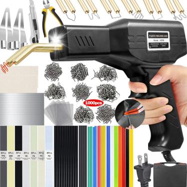 Imagem de Soldador de plástico vctselity atualizado 220W 2 em 1 com kit de acessórios