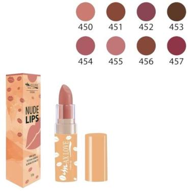 Imagem de Batom nude lips max love - MAQUIAGEM VARIADAS, NUDE-417, UN