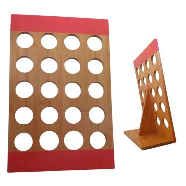 Imagem de Porta Capsulas Para Café Expresso Madeira - Rojemac.