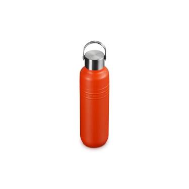 Imagem de Garrafa Térmica de Aço Inox 500 ml On The Go Laranja Le Creuset
