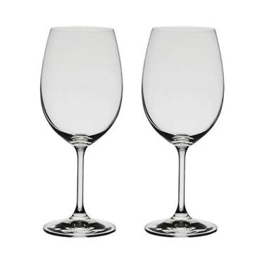 Imagem de Taça De Cristal Bohemia Para Vinho 450 ml Anna 2 Peças - Bohemia Cryst