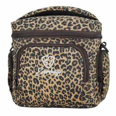 Imagem de Bolsa Térmica Fitness Lancheira Marmita Talheres Frasqueira Dieta Academia Esportiva Garrafa Grande