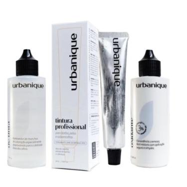 Imagem de Tintura para Sobrancelhas Urbanique Com Creme Oxidante e Removedor de 