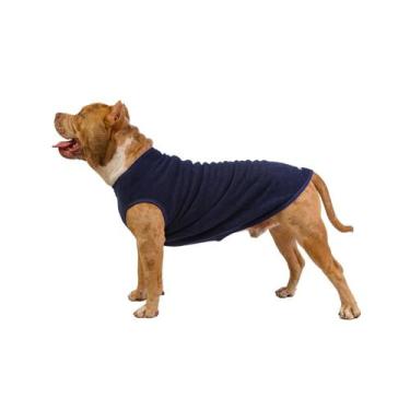 Imagem de Roupa Pet Cães Porte Grande Azul Marinho - LUVY PET, G1 - 15 a 19 Kg