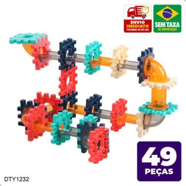 Imagem de Blocos de Montar Labirinto 49 Peças Divertido Brinquedo Jogo Educativo