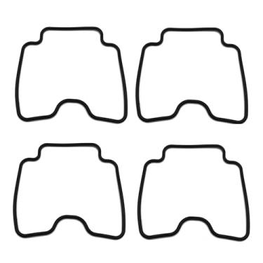 Imagem de Kit de reparo de carburador, válvula de agulha, parafuso de ar com diafragma a vácuo de êmbolo compatível com GS500 2001-2002 GS 500 2001-2002 (4 peças)