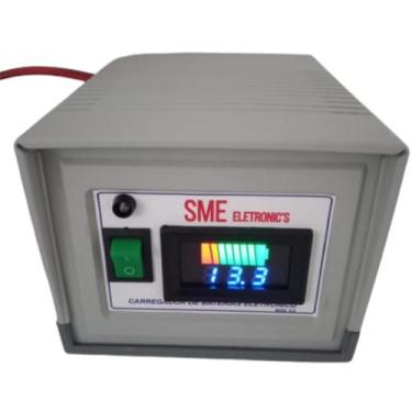 Imagem de Carregador de Bateria Automotivo Eletrônico Digital Inteligente - Mode