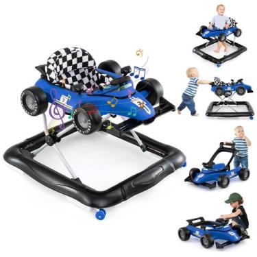 Imagem de Baby Walker HONEY JOY 4 em 1 dobrável com alturas ajustáveis