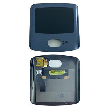 Imagem de Ygpmoiki Substituição de tela LCD para Motorola Moto Razr 5G Flip Front XT2071-2 XT2071-3 XT2071-5 XT2071-4 Tela LCD Touch Digitalizador Substituição Razr 5G XT2071