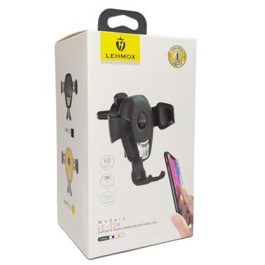 Imagem de Suporte Para Carregador Wirelles Le -224 Amarelo Cor Preto