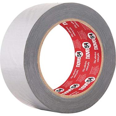 Imagem de Fita Adesiva Reforçada 50 Mm X 10 M Prata Nove54 Nove 54