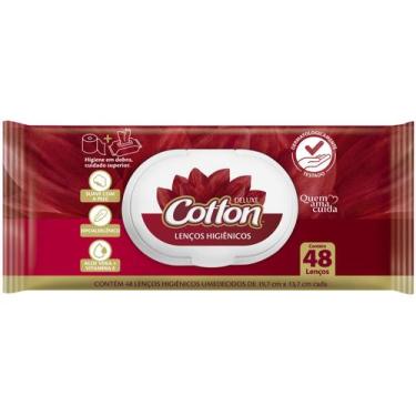 Imagem de Lenço Umedecido Softys Cotton Deluxe 48 lenços