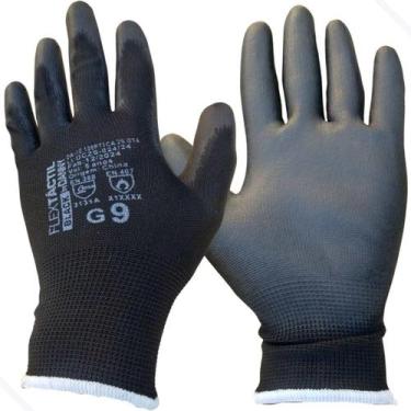 Imagem de Luva Antiestatica Epi Manutençao em celular tricotada Pu flextáctil em