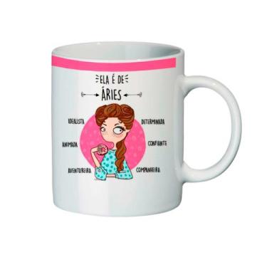 Imagem de Caneca signo áries - sublime