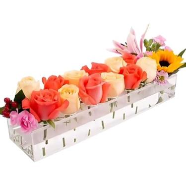 Imagem de Vaso Decorativo Centro de Mesa Acrílico (30cm)